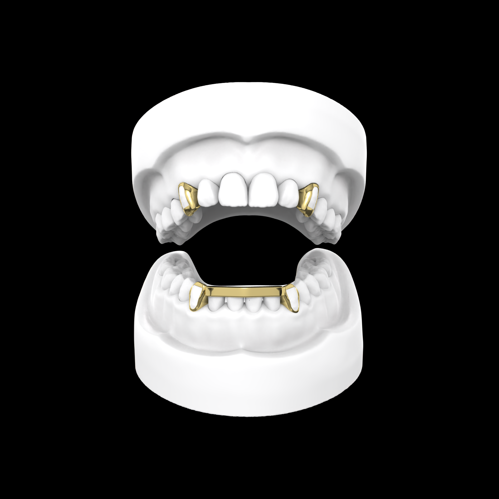 4 Open Face K9s + London Bridge Grillz
