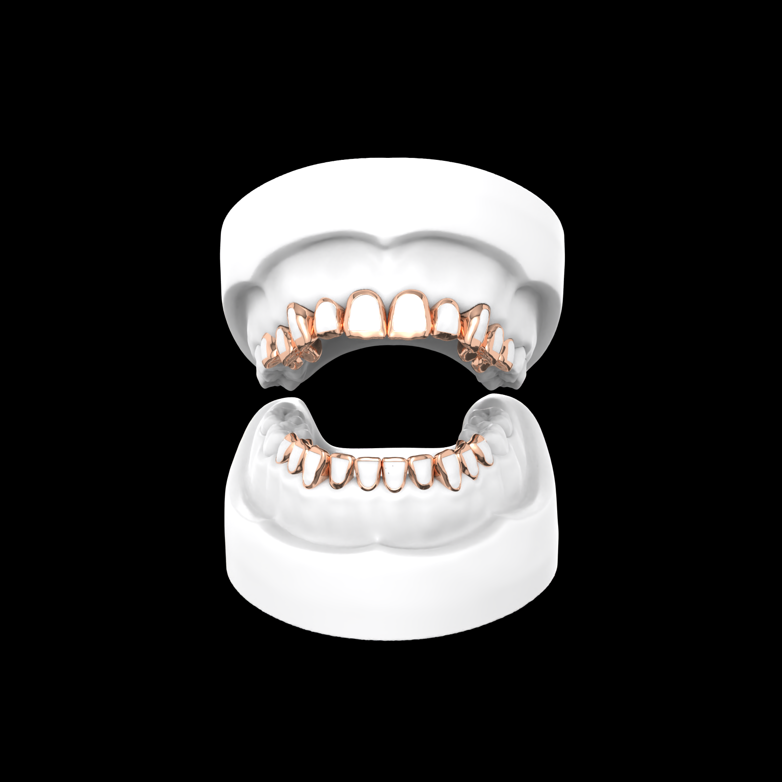 10 on 10 Open Face Grillz